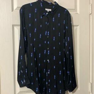 Equipment black button down